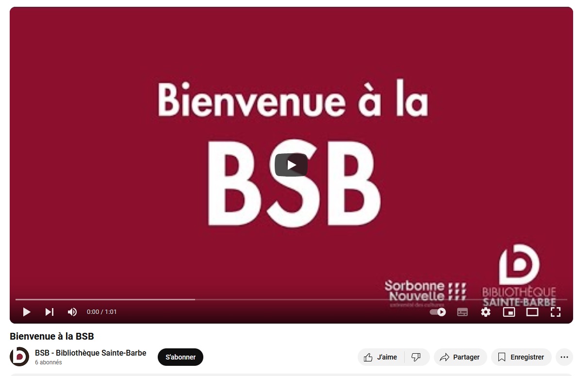 Lien vers vidéo