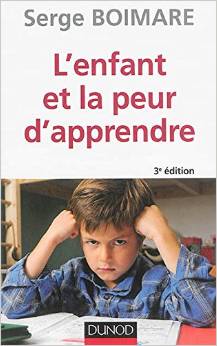 couverture l'enfant et la peur d'apprendre