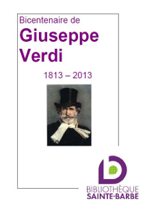 bibliographie Verdi