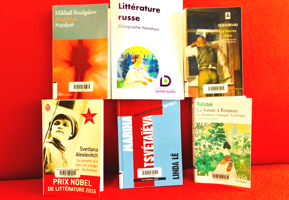 Litterature russe bibliographie et selection BSB 2019