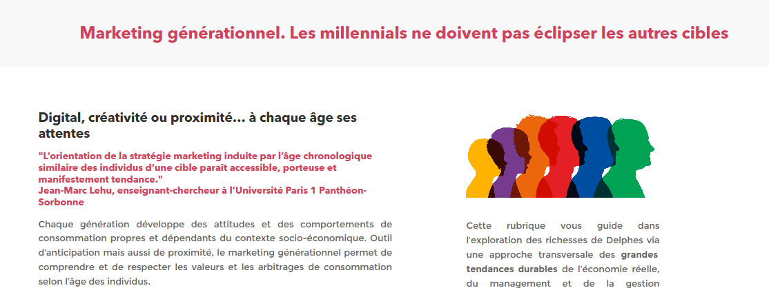 focus Marketing generationnel
