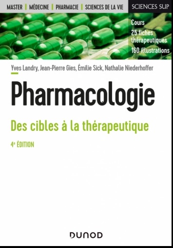 couverture scholarvox pharmacologie
