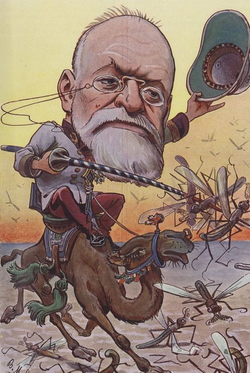 caricature Laveran conference quartier du livre 2023
