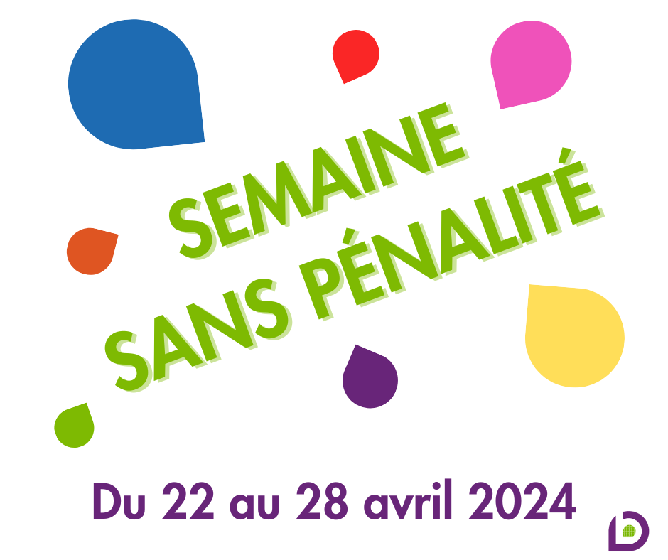 Semaine sans pénalité fb X
