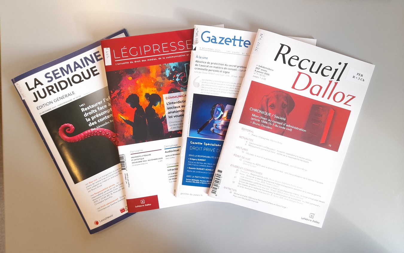 Revues droit 3