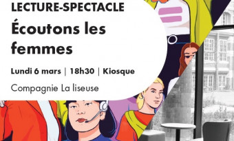 "Écoutons les femmes", lecture-spectacle - BSB 2023